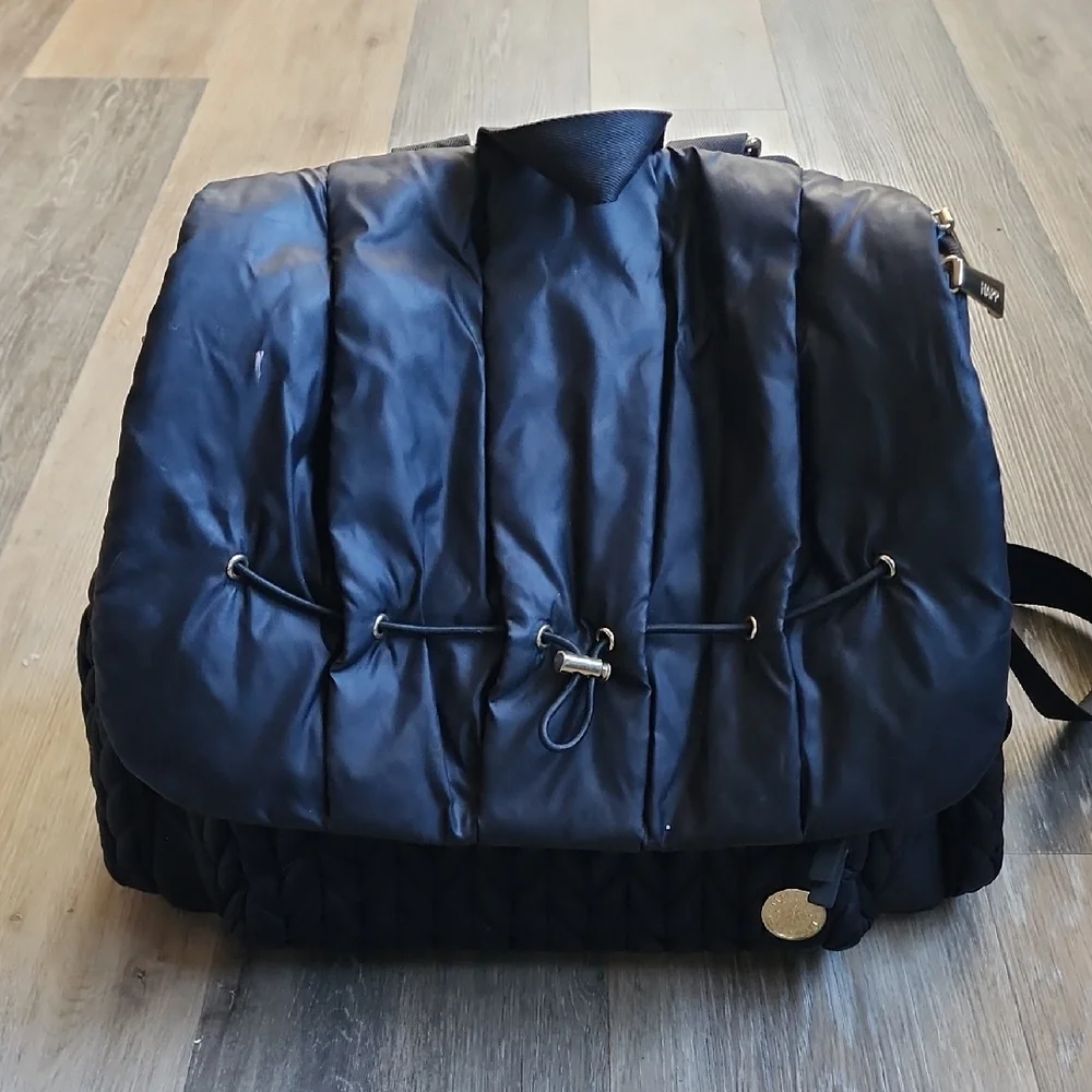 Elegant Black HAAP Levy Baby Bag